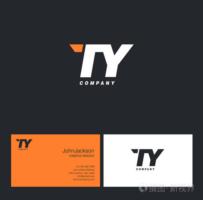 t与y字母标志