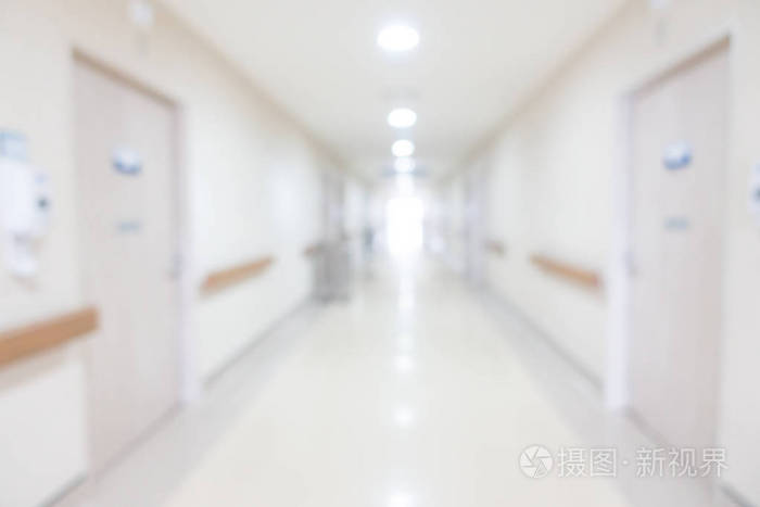 摘要模糊背景的医院室内照片-正版商用图片1rh8zi-摄图新视界