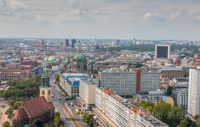 柏林的全景视图