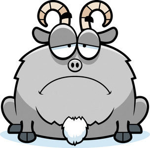 小山羊卡通图片