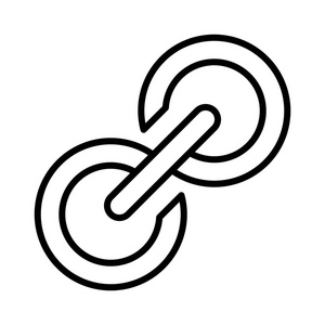 链图标说明插画