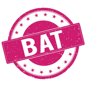 蝙蝠邮票标志洋红色粉红色图片
