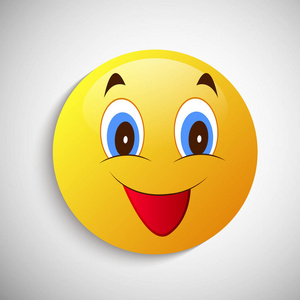 世界微笑日卡通字图片