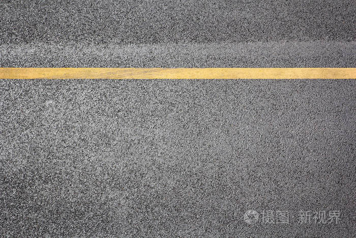 公路路面顶视图