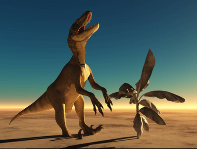 速龙恐龙3d渲染