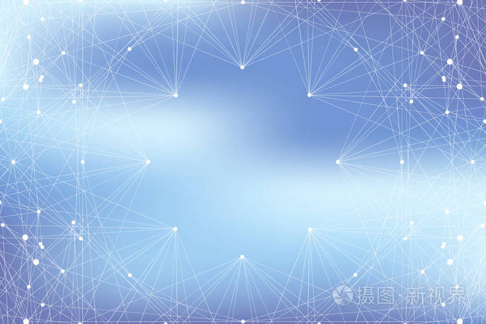 角度的背景.最小的数组.数字数据可视化.科学的控制论矢量图