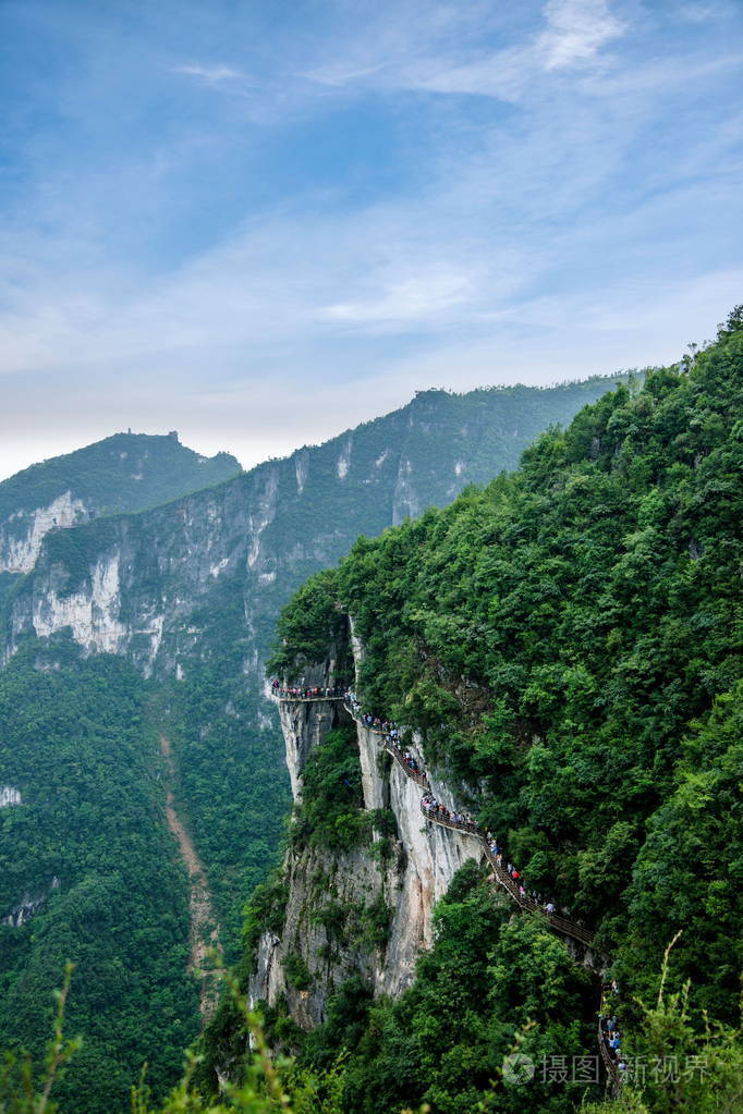 重庆云阳龙滩国家地质公园山和峡谷