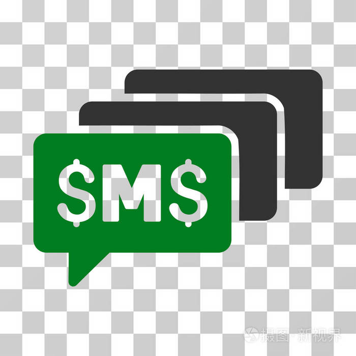 Sms 消息矢量图标