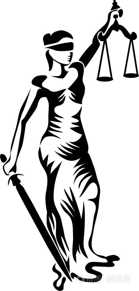 正义女神矢量插画-正版商用图片1rk99z-摄图新视界