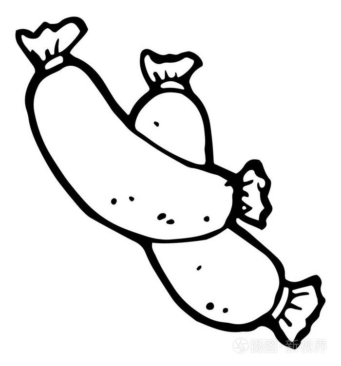 香肠web 图标插画-正版商用图片1rkelg-摄图新视界