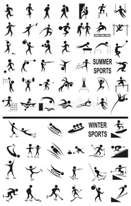 冬季两项 体操 自由的 人类 健美操 游戏 领域 下降 高尔夫球运动