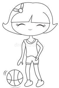 找漫画打篮球的图片