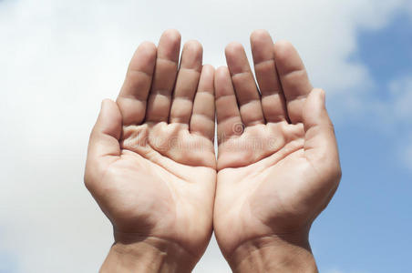 双手手托图片