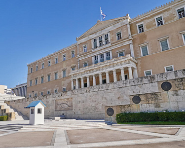 雅典，希腊，宪法广场上的议会