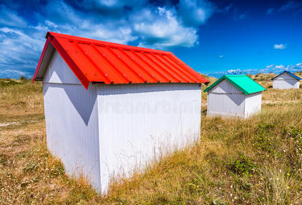 海洋 风景 假期 旅行 假日 建筑学 丹麦 海滩 颜色 洗澡