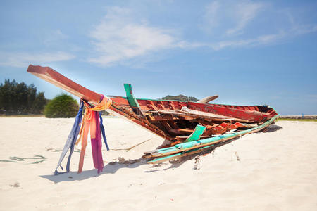 天空 泰语 棕榈 海滩 亚洲 长凳 木材 夏天 海洋 假日