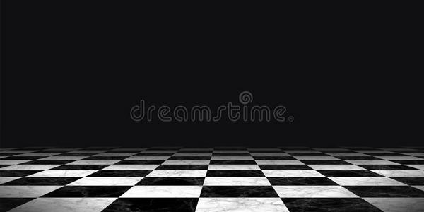 黑白棋盘背景照片