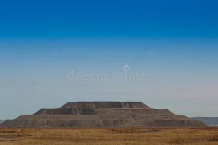 环境 破坏 垃圾 采矿 地区 高的 风景 商业 蒙塔 建设