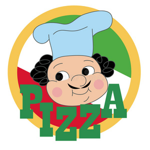 芥末 传送 晚餐 美味的 厨师 小袋鼠 卡通 包装 意大利语