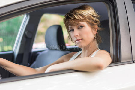 主人 开车 司机 运输 白种人 女人 成人 汽车 新的