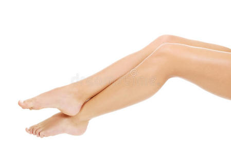 完美的女性双腿。