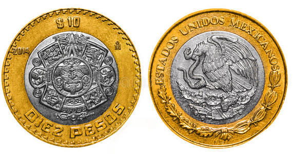 10墨西哥比索前后照片