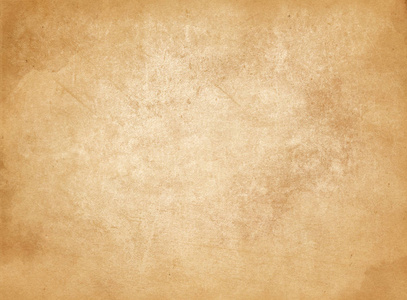 旧的泛黄的纸张纹理照片