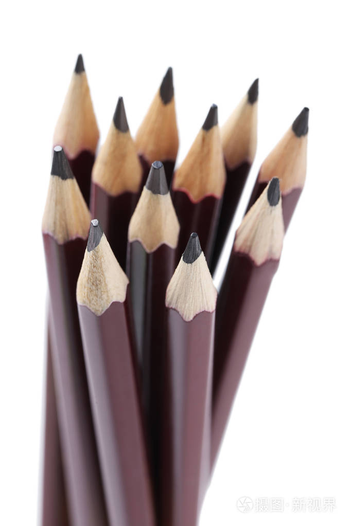 棕色的绘图铅笔