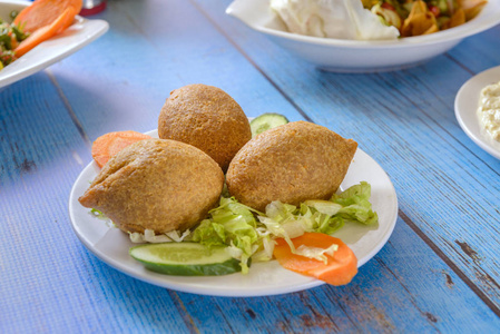 叙利亚 kebba 一道菜照片