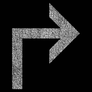 向右转织物纹理图标