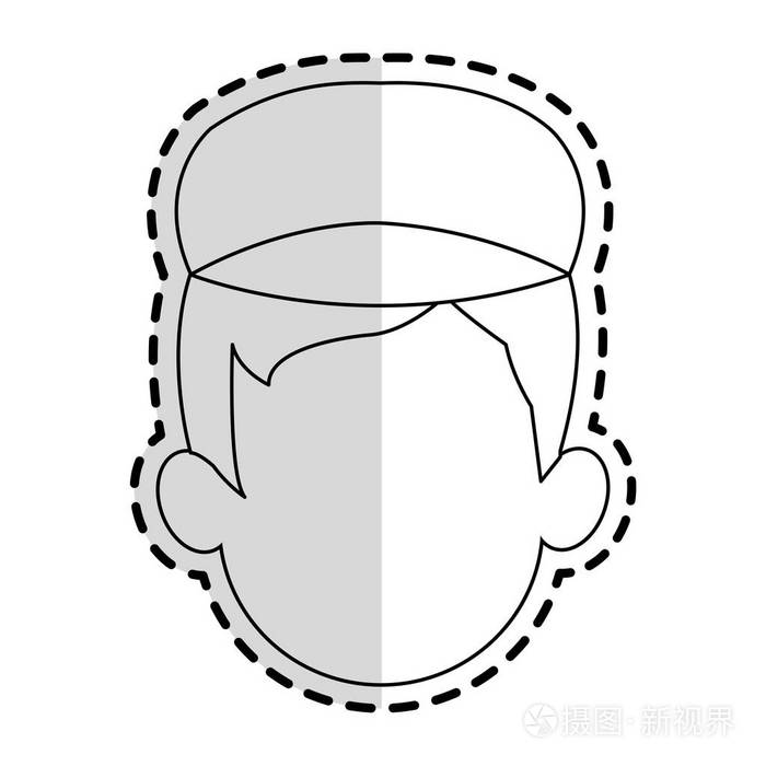 面人卡通图标图像插画-正版商用图片1rr0m6-摄图新视界
