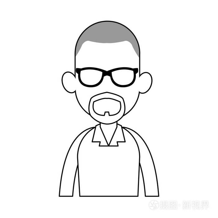 面人卡通图标图像插画-正版商用图片1rr18v-摄图新视界