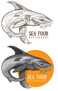 海食品标志图片