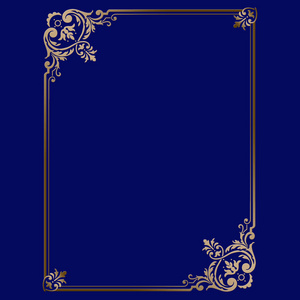 复古金边框图片-复古金边框素材-复古金边框插画-摄图新视界