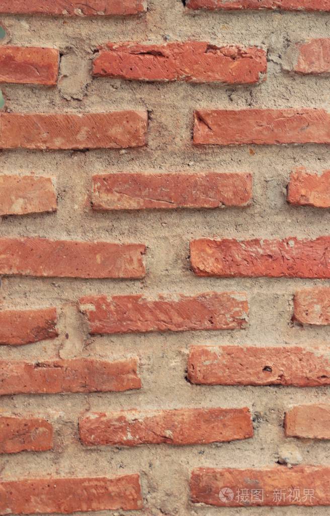 在美丽的复古风格旧砖墙
