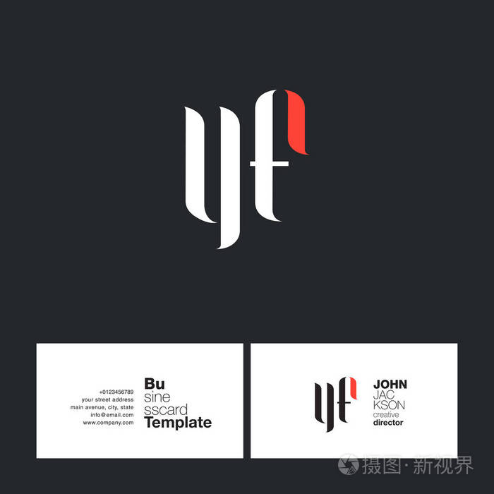 yf联合字母徽标