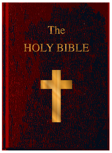 圣经  封面直立垂直创意矢量图形素材纸塑背景设计企业产品封面模板