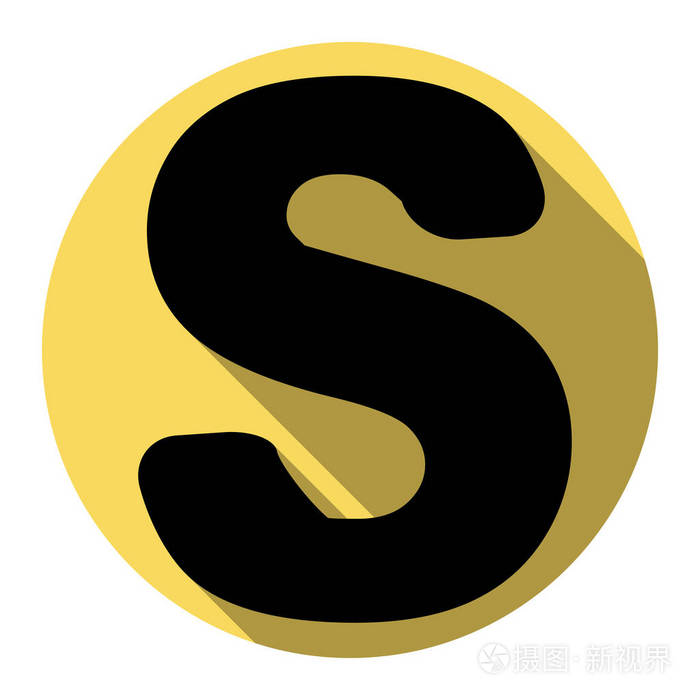 字母s 标志设计模板元素.矢量.