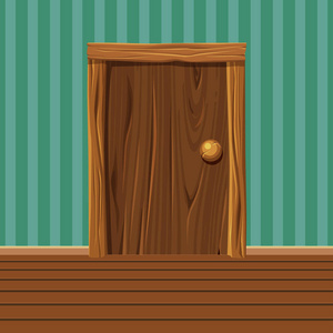 卡通木门图片