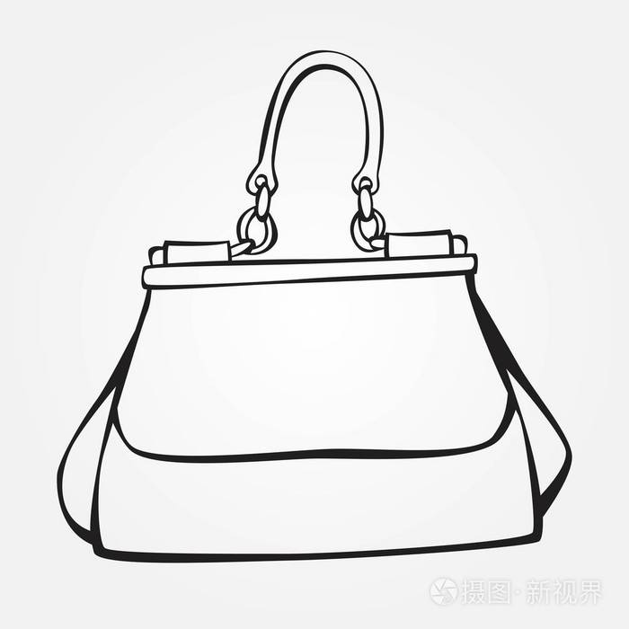 矢量风格的手提包插画-正版商用图片1rtz7o-摄图新视界