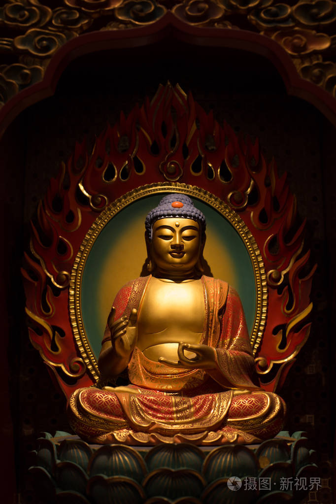 庙里的佛像照片-正版商用图片1rumx8-摄图新视界