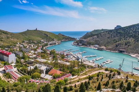 采石场石灰石在巴拉克拉瓦照片