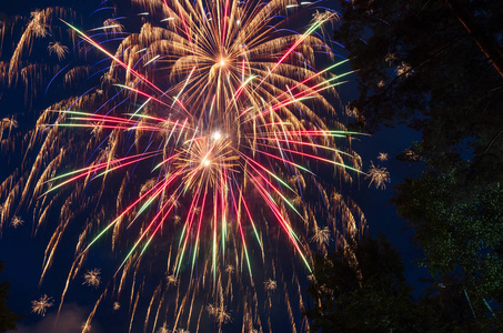 傍晚天空暗蓝图片