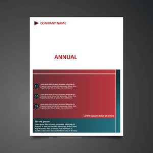 设计手册的年度报告图片