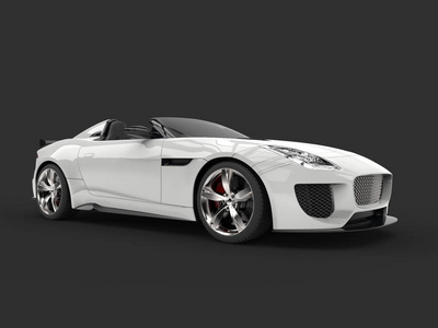 真棒快速的现代敞篷跑车照片