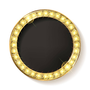 圆框背景图片-圆框背景素材-圆框背景插画-摄图新视界