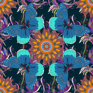 抽象图纹理插画