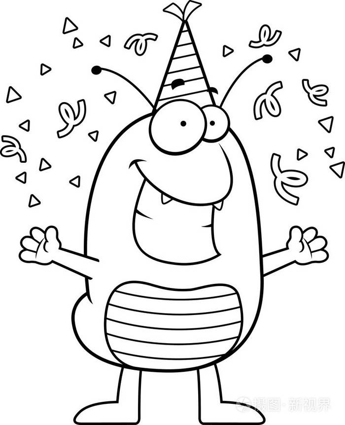 卡通跳蚤庆祝插画-正版商用图片1ry42t-摄图新视界