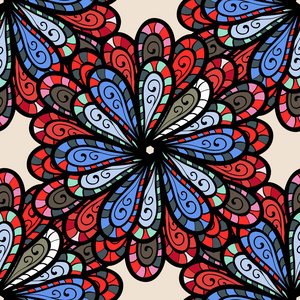 抽象图纹理插画