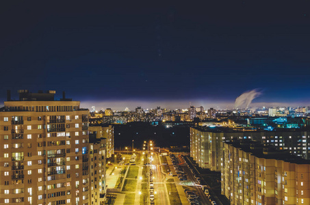 夜晚的城市图片